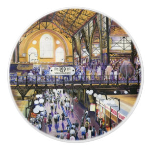 Where's the Water Closet? Budapest Ceramic Knob