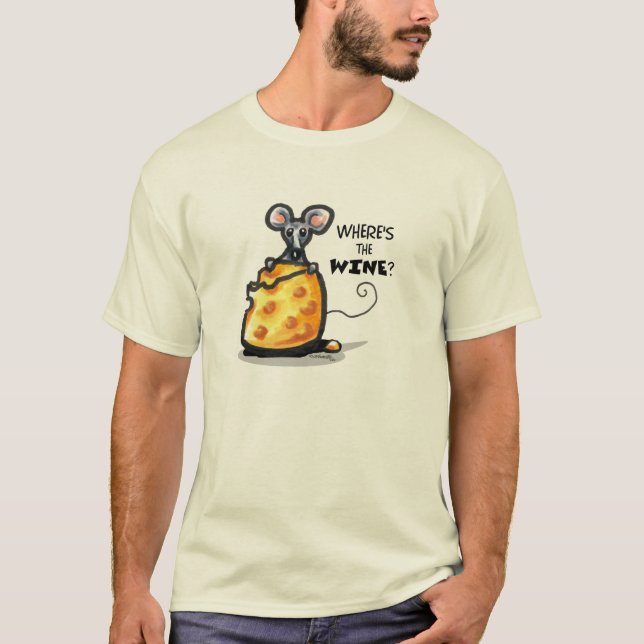 Wheres The Wine T-Shirt (Front)