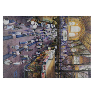 Where's the Women's Water Closet? Budapest Cutting Board