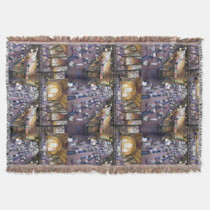 Where's the Women's Water Closet? Budapest Throw Blanket
