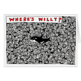 Where's Willy Cartoon by Sam Backhouse