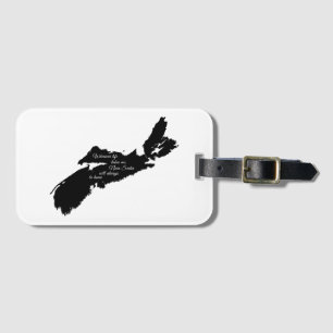 Wherever life - Nova Scotia will always be home Luggage Tag