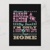 Wherever This Barrel Racer May Roam Barrel Racing