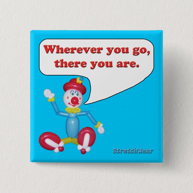 Wherever you go button (Front)
