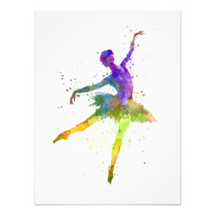 wherina woman ballet dancer photo print