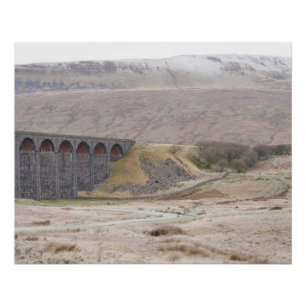 Whernside and Ribblehead Viaduct Poster