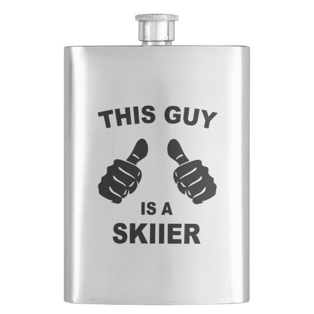 Whether you do downhill, cross country, telemark, hip flask (Front)