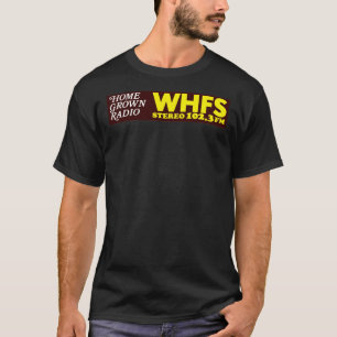 WHFS 102.3FM Alternative Radio Station Bumper Stic T-Shirt