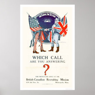 Which Call are You Answering? (US02110) Poster