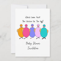 Which Came First The Chicken or The Egg BabyShower