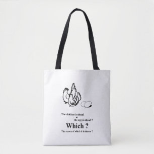 Which came first ? tote bag