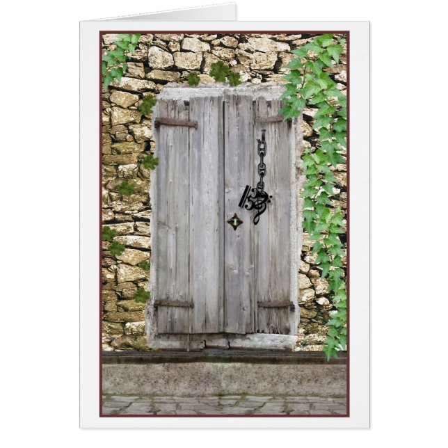 Which Music Clef as Key Fits Mysterious Door (Front)