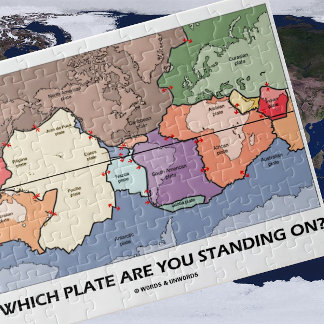 Which Plate Are You Standing On? (Plate Tectonics) Jigsaw Puzzle