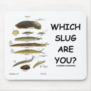 Which Slug Are You? Mouse Mat