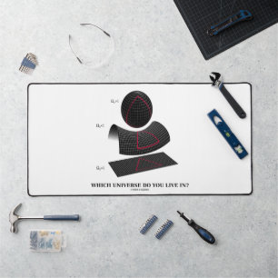 Which Universe Do You Live In? Astrophysics Desk Mat