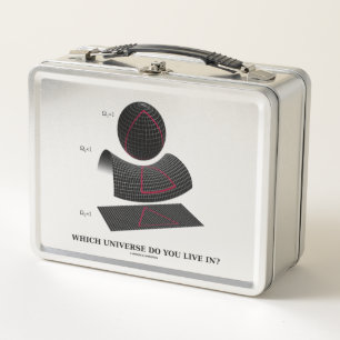 Which Universe Do You Live In? Astrophysics Metal Lunch Box