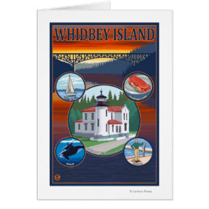 Whidbey Island, WashingtonScenic Travel Poster