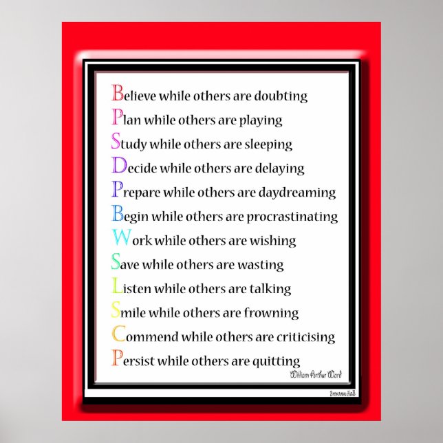 While Others Are ... Poster (Front)