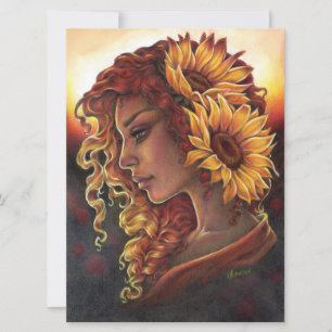 While Sunflowers Bloom