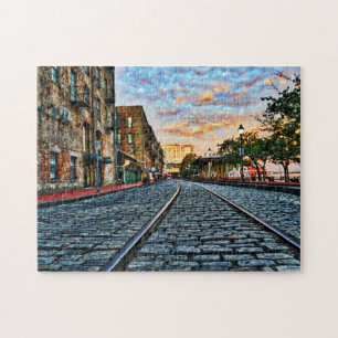 While the City Sleeps Jigsaw Puzzle