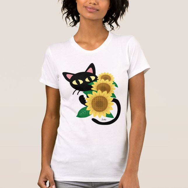 Whim with Sunflower T-Shirt (Front)