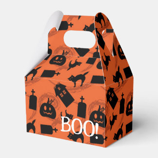 Whimiscal Halloween pattern Favour Box