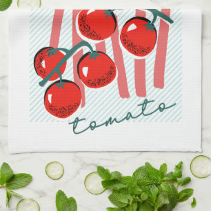 Whimiscal Italy Tomatoes Tea Towel
