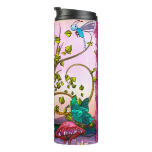 Whimsey Gardens Fantasy Art Thermal Tumbler