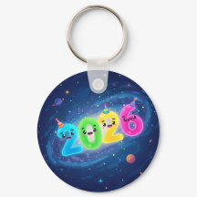 Whimsical 2026 Galaxy Party Double-Sided