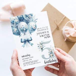 Whimsical 5th Boys Birthday  Invitation