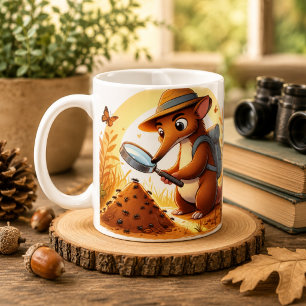 Whimsical Aardvark Mug for Animal Lovers