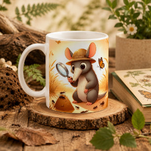 Whimsical Aardvark Mug for Animal Lovers