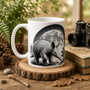 Whimsical Aardvark Mug for Animal Lovers
