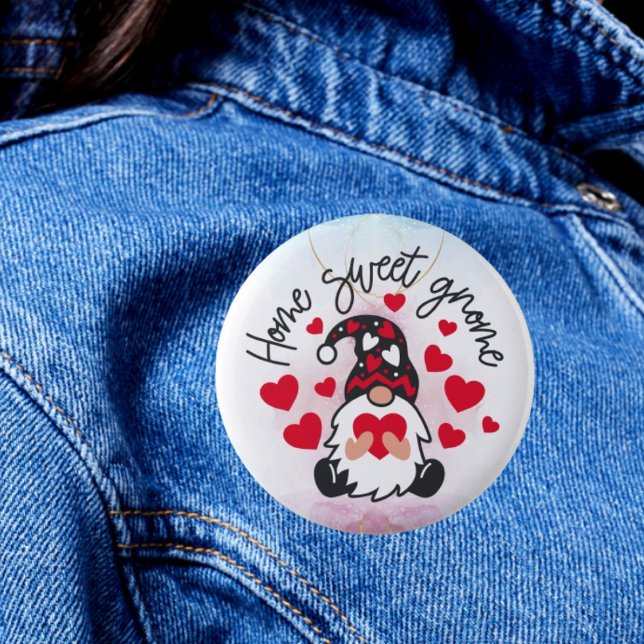 Whimsical Abode: Home Sweet Gnome Button (Creator Uploaded)