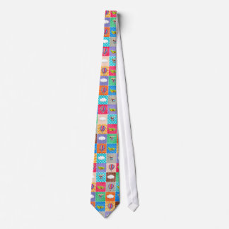 Whimsical Aeroplane, Helicopter, & Hot Air Balloon Tie