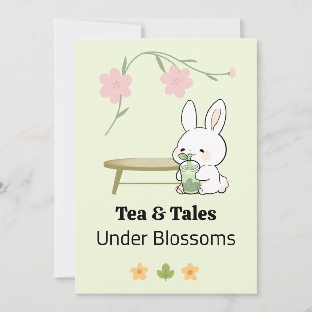 Whimsical Afternoon invitation (Front)