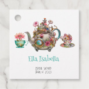 Whimsical Afternoon Tea Party Favour Tags