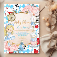 Whimsical Alice in Wonderland Baby Shower
