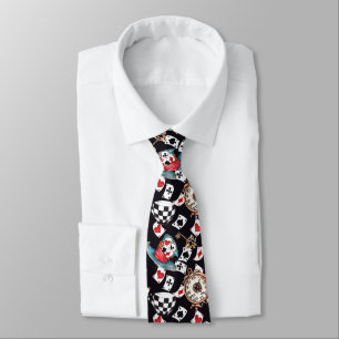 Whimsical Alice & Mad Hatter Tie