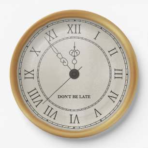 Whimsical Alice Mad Hatter Wonderland Birthday Paper Plate