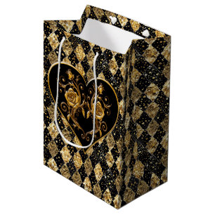 Whimsical and Elegant Goth  Medium Gift Bag