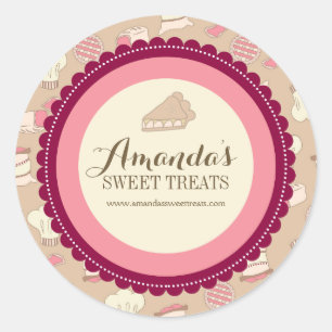 Whimsical and Fun Dessert Labels