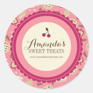 Whimsical and Fun Dessert Labels