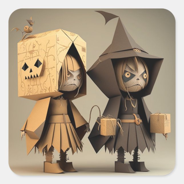 Whimsical and Weird Halloween Stickers (Front)