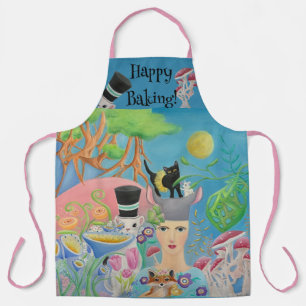 Whimsical Animals Art Apron