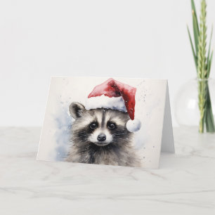 Whimsical Animals Christmas Card