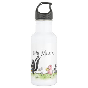 Whimsical Animals Marching Band Personalised 532 Ml Water Bottle