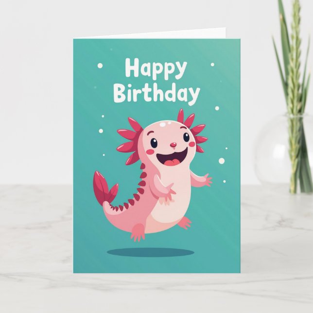 Whimsical Aquatic Card (Front)