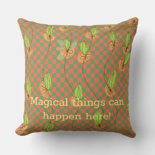 Whimsical, Artsy Magical Fun Cushion