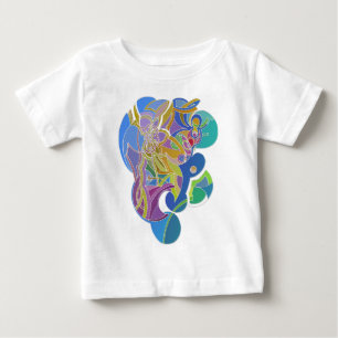 Whimsical Artwork Baby T-Shirt